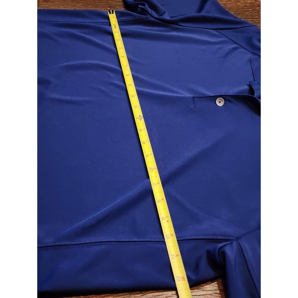 Nike Golf Tour Performance Dri-Fit Men's Polo Shirt Blue Size Large L - Picture 4 of 6